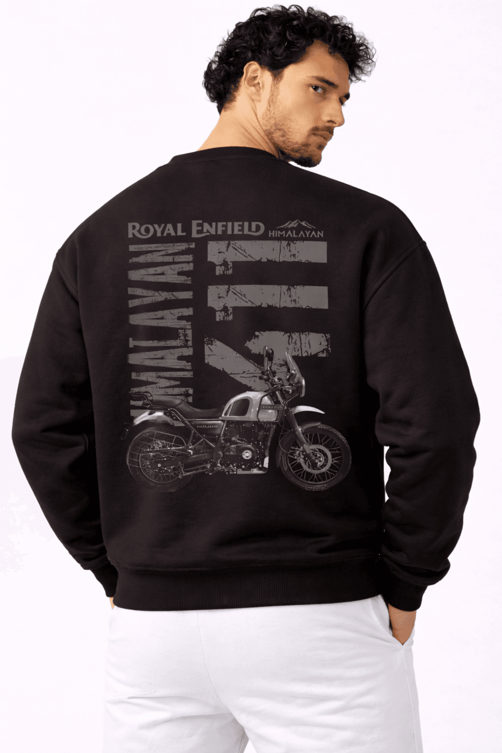 Royal Enfield Himalayan graphic sweatshirt b