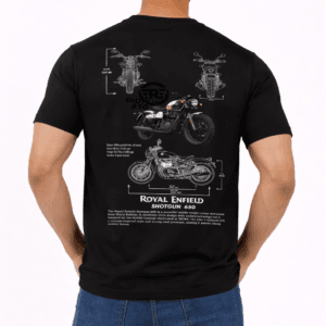 Royal Enfield Shotgun 650 T-shirt design
